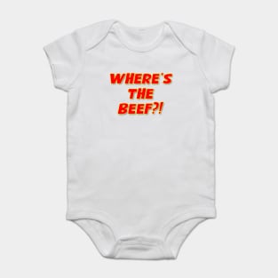 Where's The Beef?! Baby Bodysuit